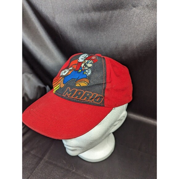 Super Mario Kids Youth Red ‘85 Baseball Cap Hat Adjustable - Picture 1 of 8